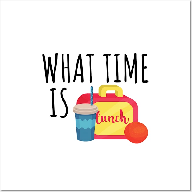 What Time Is Lunch? Wall Art by Dosunets